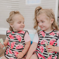 Summer Stripes - Watermelon Bapron SALE - BIG FRENCHIES