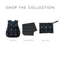 Pineapple Monochrome - Waterproof Wet Bag (For mealtime, on-the-go, and more!) - BIG FRENCHIES