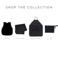 Solid Black Minimalist Bapron - BIG FRENCHIES