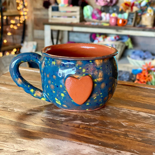 Calliope Heart Mug - Koi - BIG FRENCHIES