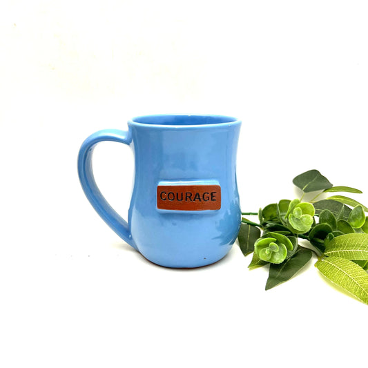 Courage Mug - Cornflower Blue - BIG FRENCHIES