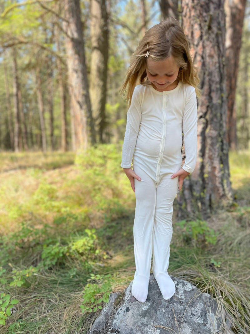 Ivory | Snap Footie - BIG FRENCHIES