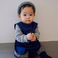 Solid Navy Minimalist Bapron - BIG FRENCHIES
