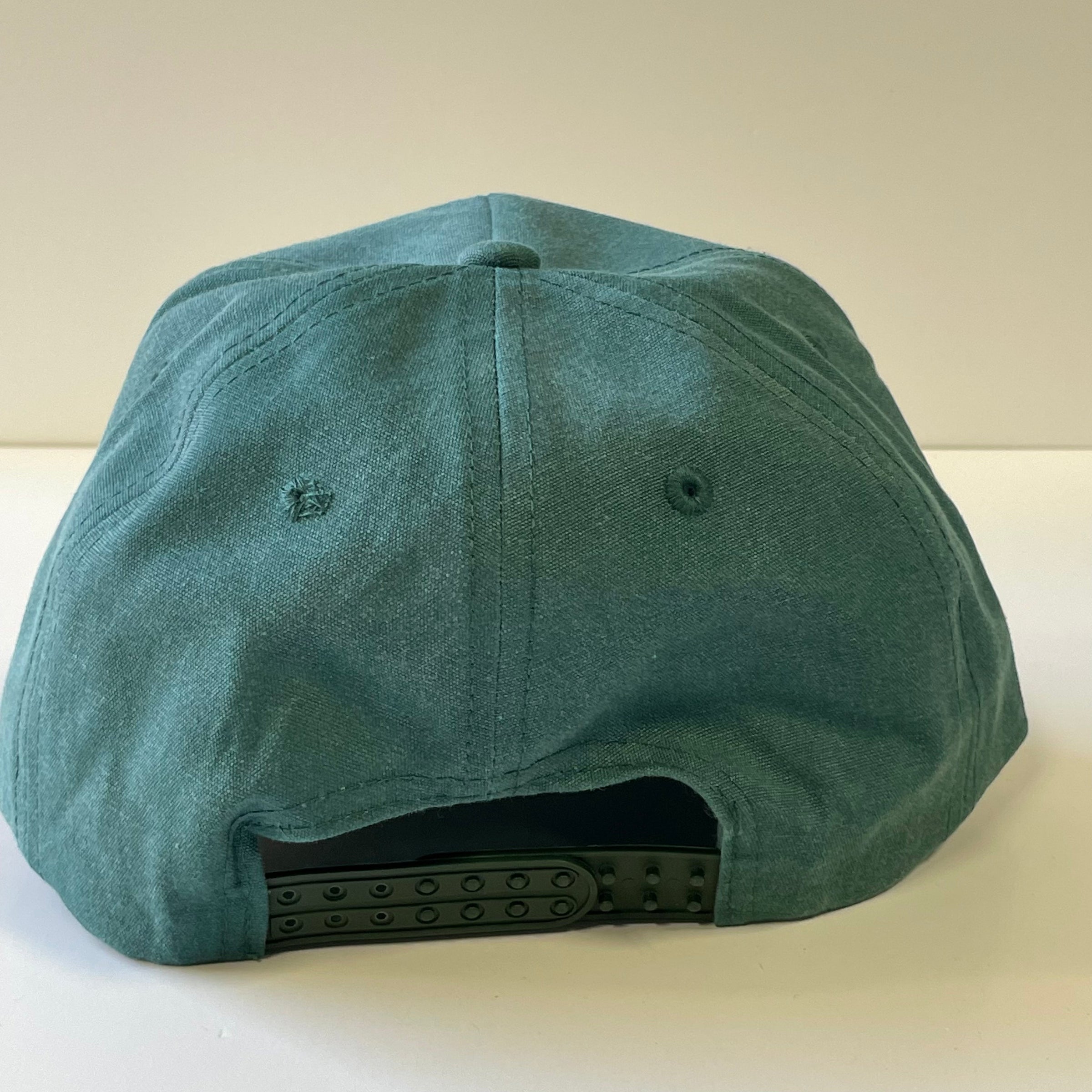 RUN THE DANG BALL Black and Green Rope Snapback Cap Hat Custom Embroidered