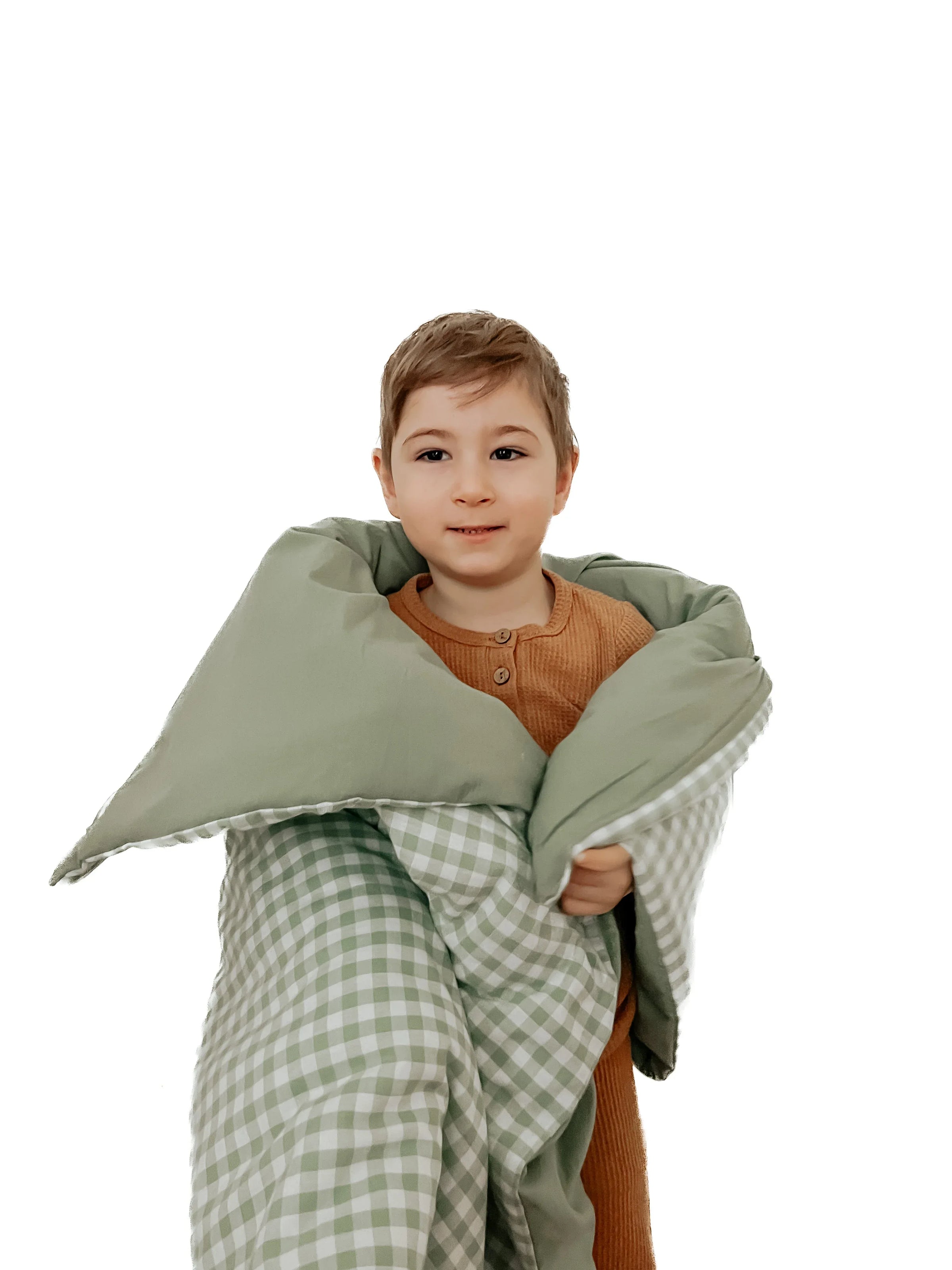 Ivy Gingham Quilted Blanket - BIG FRENCHIES