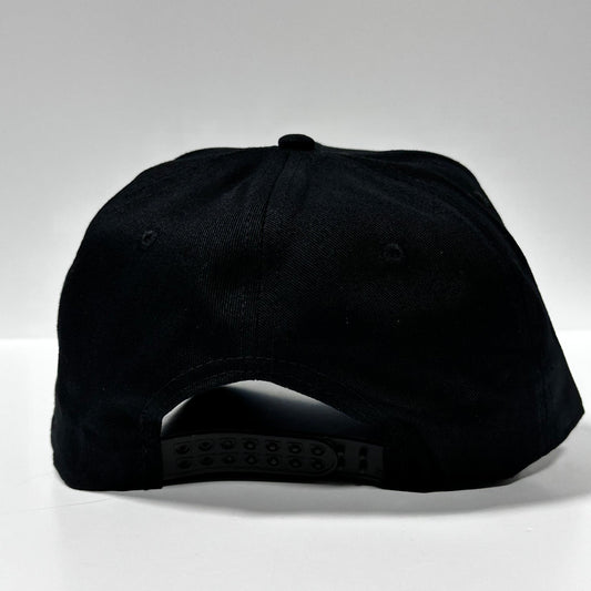 Fishing Is Like Boob Black Rope SnapBack Funny Fishing Hat Custom Embroidered