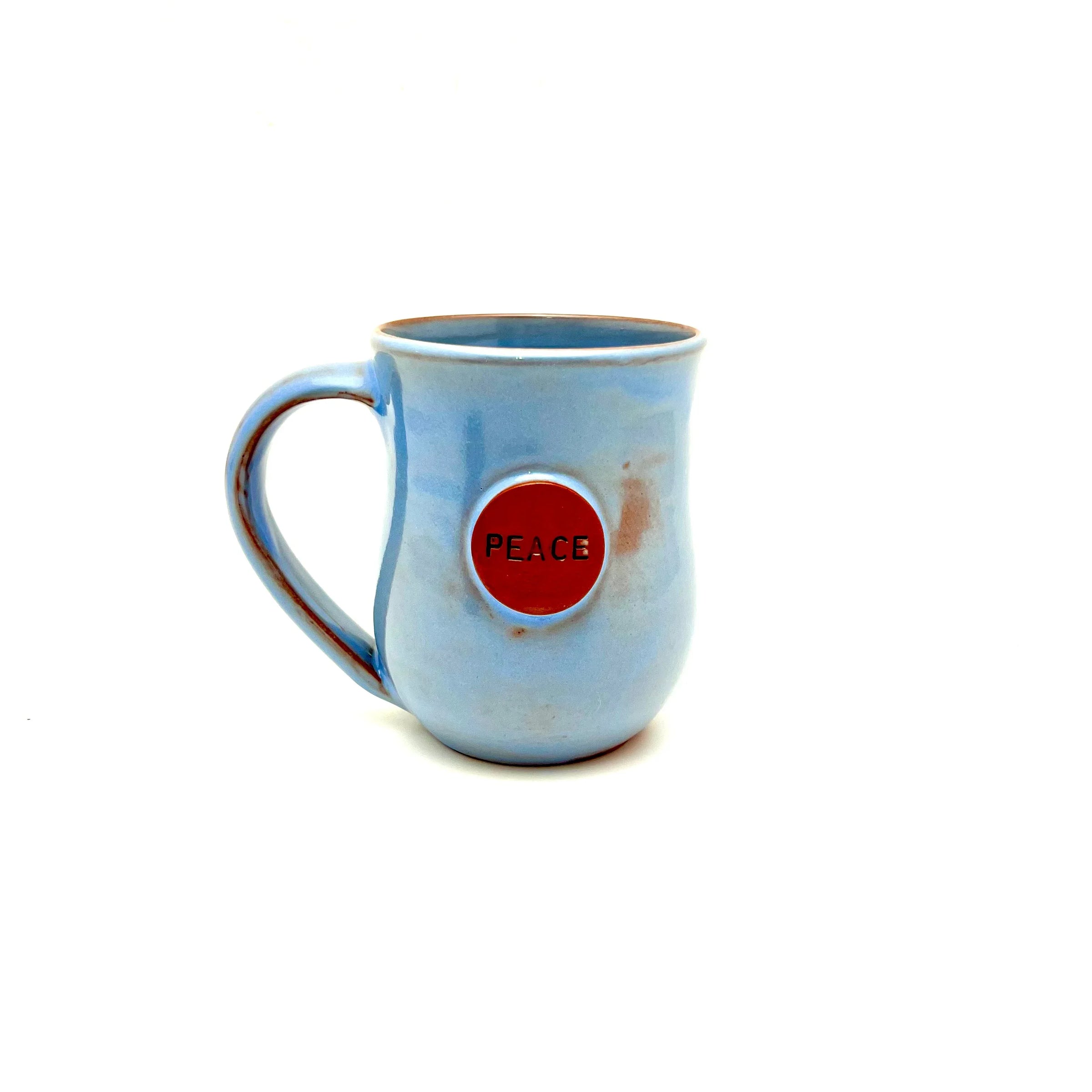 Peace Mug - Rustic Periwinkle - BIG FRENCHIES