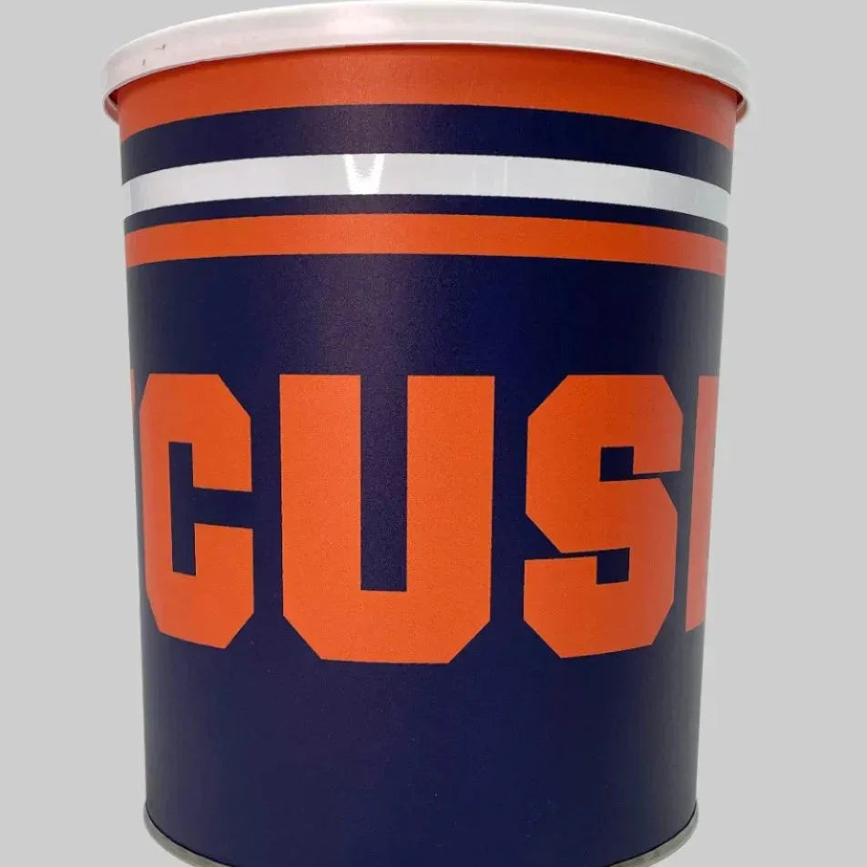 JGB Sports - Syracuse Orange Gift Tin Basket - Made In America - BIG FRENCHIES