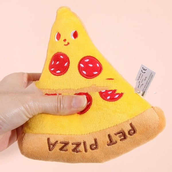 Dog toy pizza with packing box-Pet Toys-BIG FRENCHIES-Jane's Pet Boutique