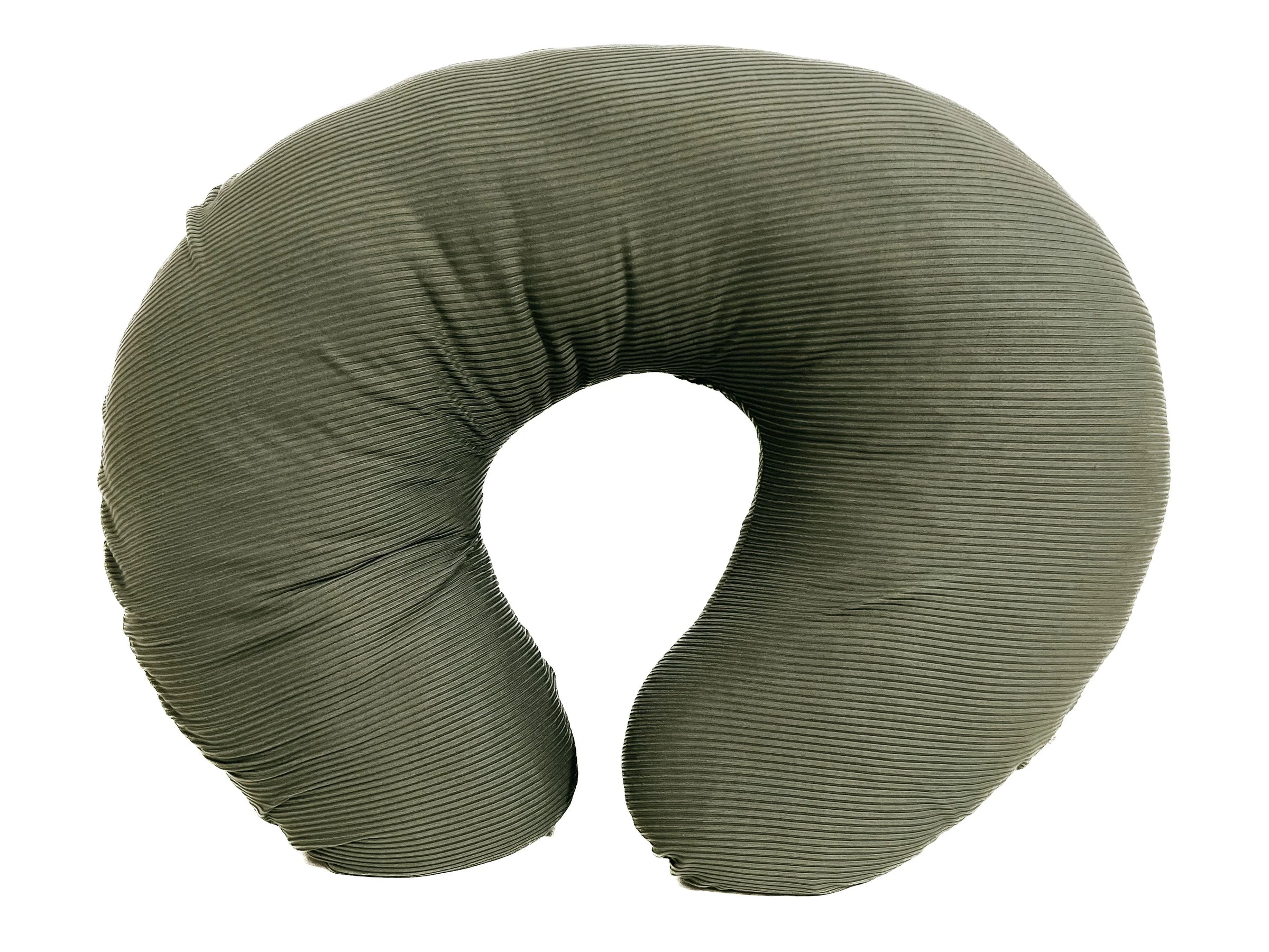 Moss Ribbed Nursing Pillow Cover - BIG FRENCHIES