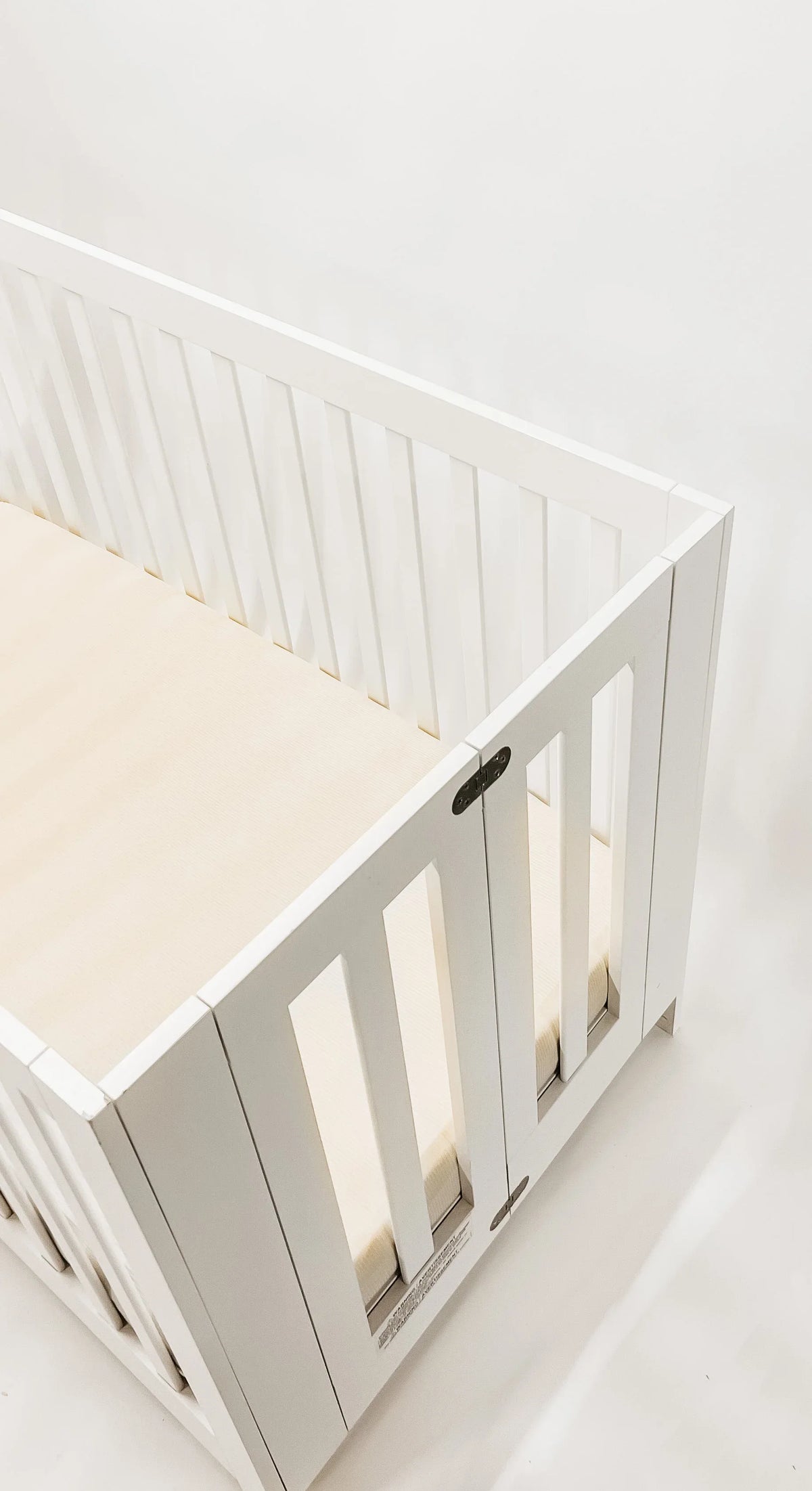 Oat Ribbed Crib Sheet - BIG FRENCHIES