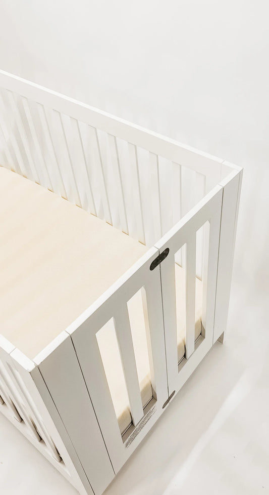 Oat Ribbed Crib Sheet - BIG FRENCHIES