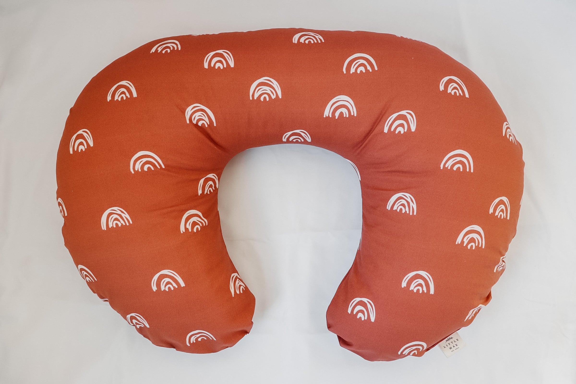 Rust Nursing Pillow Cover