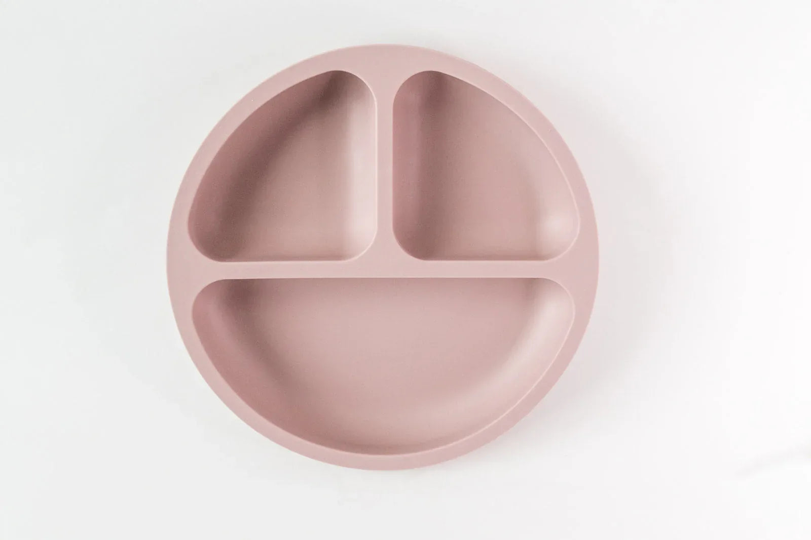 Dusty Rose Silicone Suction Plate - BIG FRENCHIES