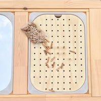 **Pre-order (Ships in 3-4 Weeks)**FLISAT Sensory Bin Insert Activity Board - BIG FRENCHIES
