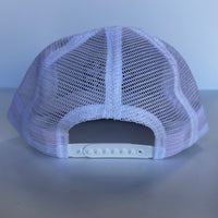 Go Fuck Your Self Gray White Mesh Trucker SnapBack Custom Embroidered