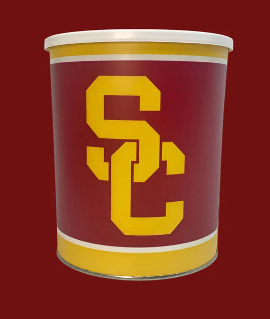 JGB Sports - University Of Southern California Gift Tin Basket - Made In America - BIG FRENCHIES