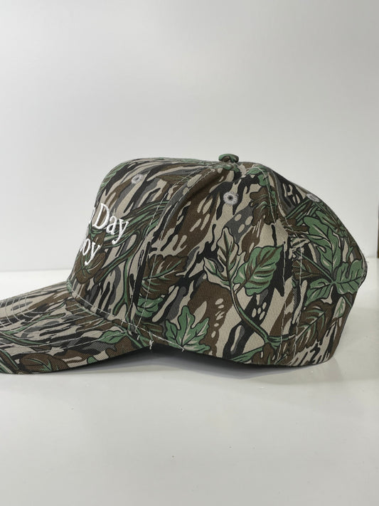 MODERN DAY COWBOY CAMO SnapBack Cap Hat Custom Embroidered