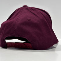 I’LL BE SOBER TOMORROW BUT YOU’LL STILL BE UGLY Vintage Maroon Rope SnapBack Funny Cap Hat Custom Embroidered