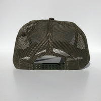 I wheel milfs and toss in upper decky mulch piles ferda custom embroidered SnapBack olive and gold rope mesh SnapBack