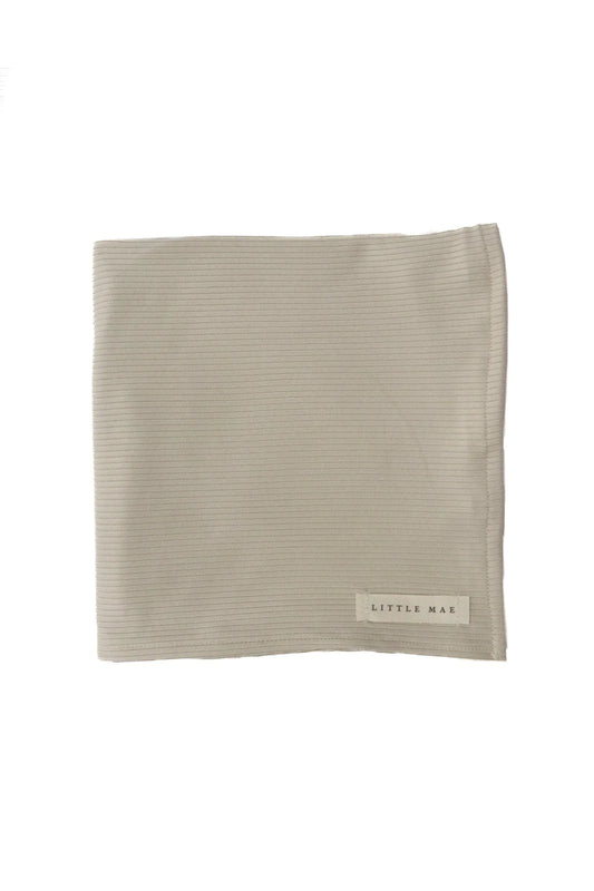 Oat Ribbed Stretch Swaddle - BIG FRENCHIES