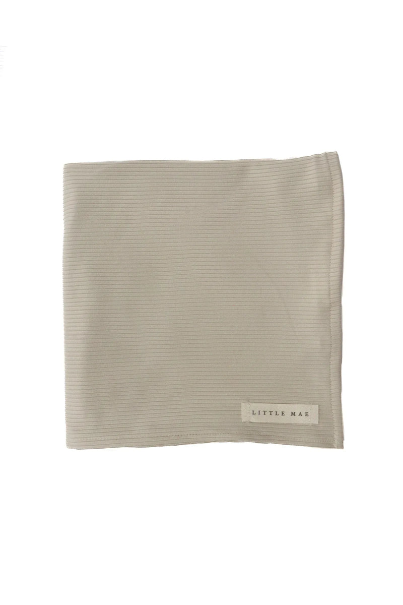 Oat Ribbed Stretch Swaddle - BIG FRENCHIES