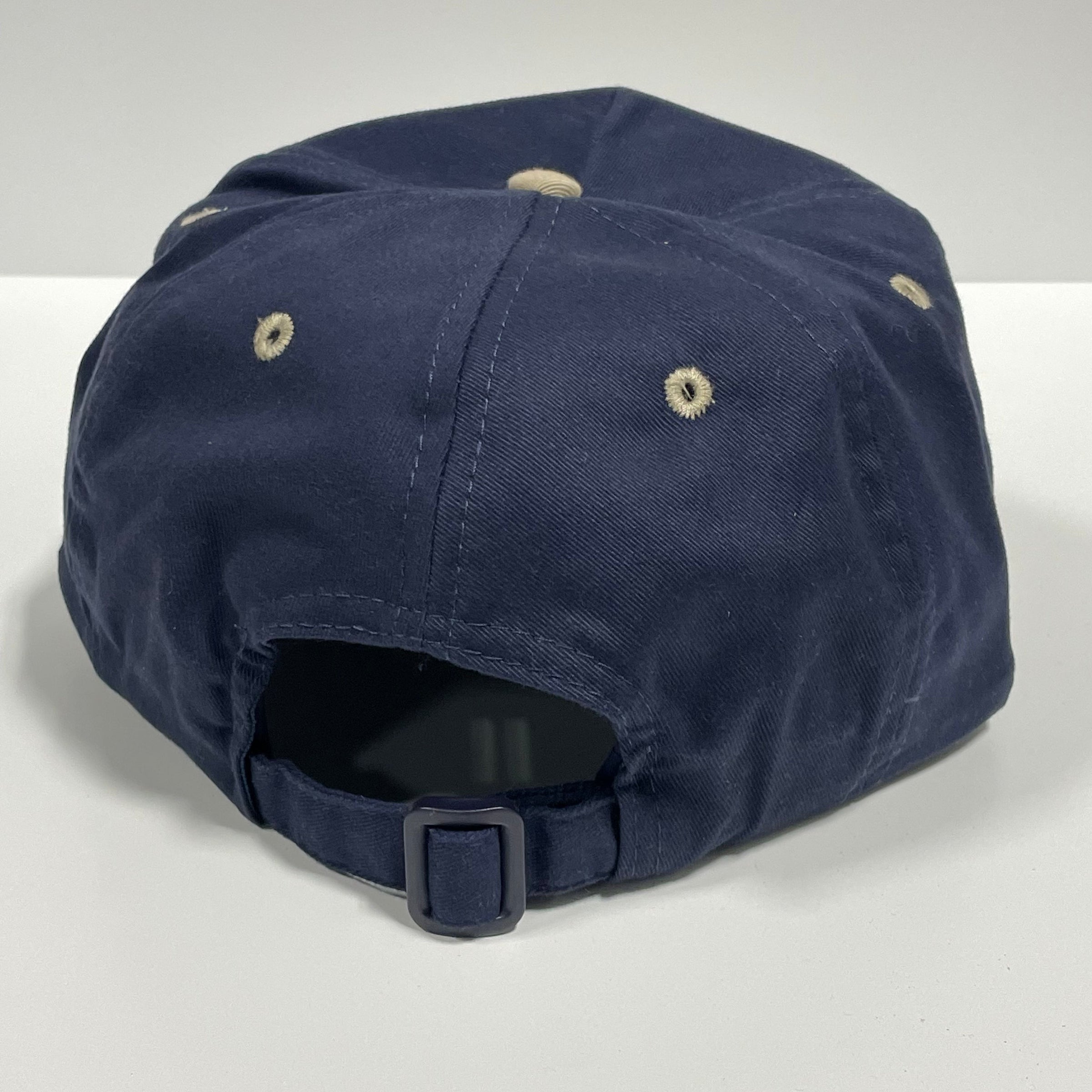 CALL ME AT 1-800-BULLSHIT Vintage Navy Blue Strapback Cap Hat Funny Custom Embroidered