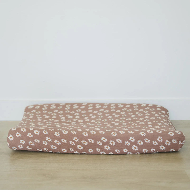 Daisy Dream Muslin Changing Pad Cover - BIG FRENCHIES