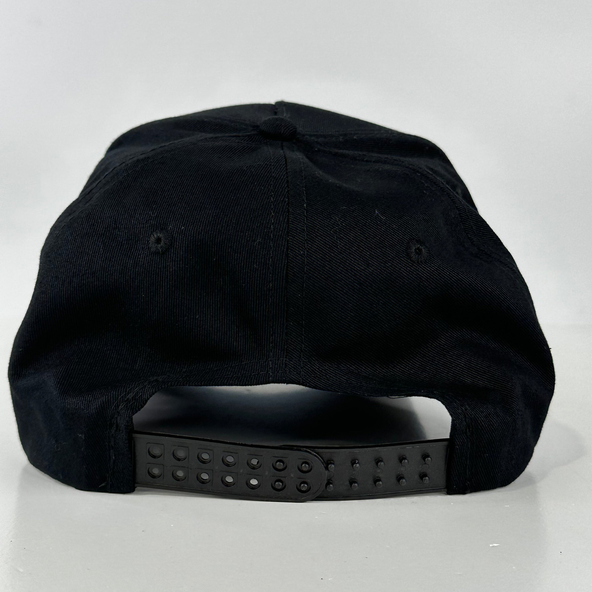 I love Canada custom embroidered secret message black rope snapback