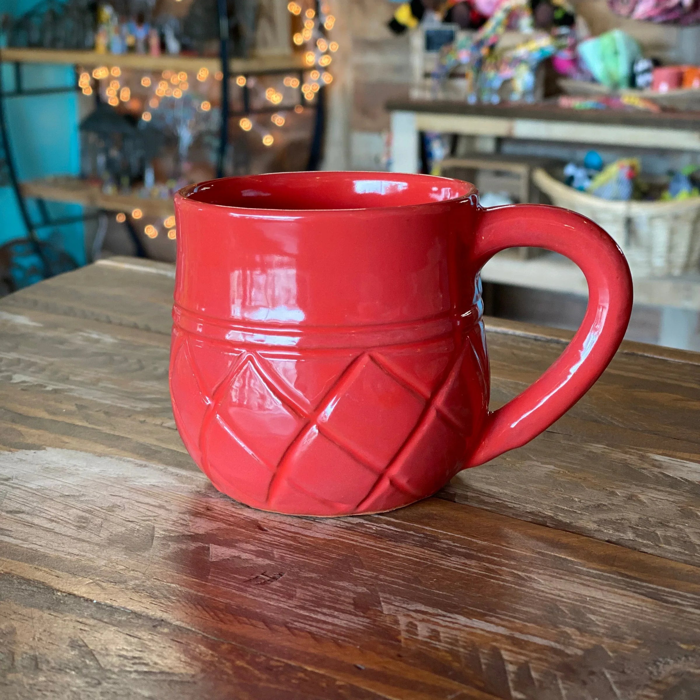 Short Ananas Mug- Sunset Red - BIG FRENCHIES