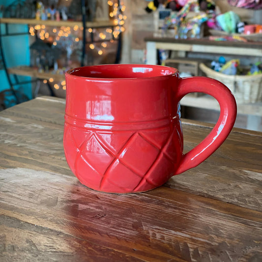 Short Ananas Mug- Sunset Red - BIG FRENCHIES