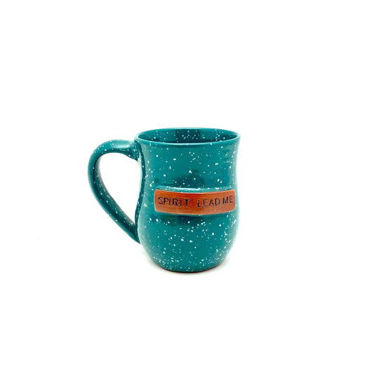Spirit Lead Me Mug- Dark Teal Sprinkles - BIG FRENCHIES