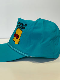 This is Bart on Drugs custom Embroidered Hat SnapBack