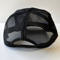 TAKE IT TO THE HOUSE Vintage Black Rope Mesh Trucker SnapBack Cap Hat Custom Embroidered