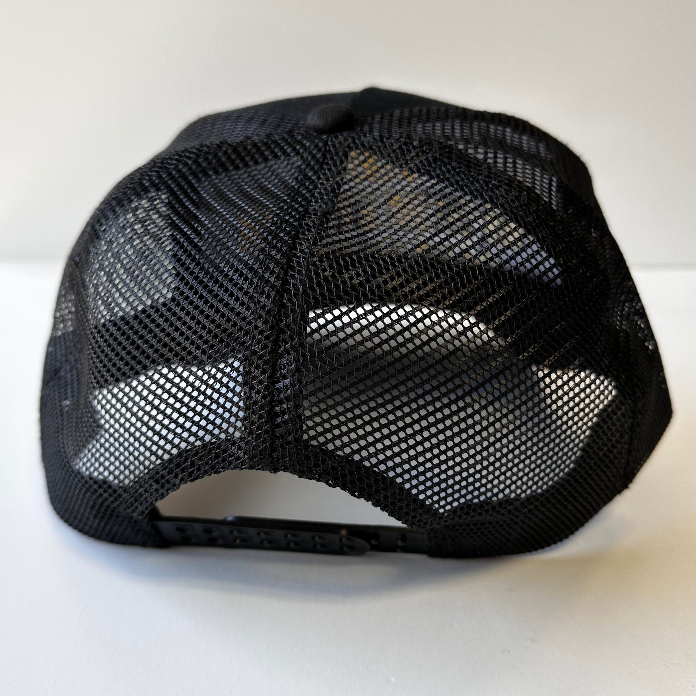 TAKE IT TO THE HOUSE Vintage Black Rope Mesh Trucker SnapBack Cap Hat Custom Embroidered
