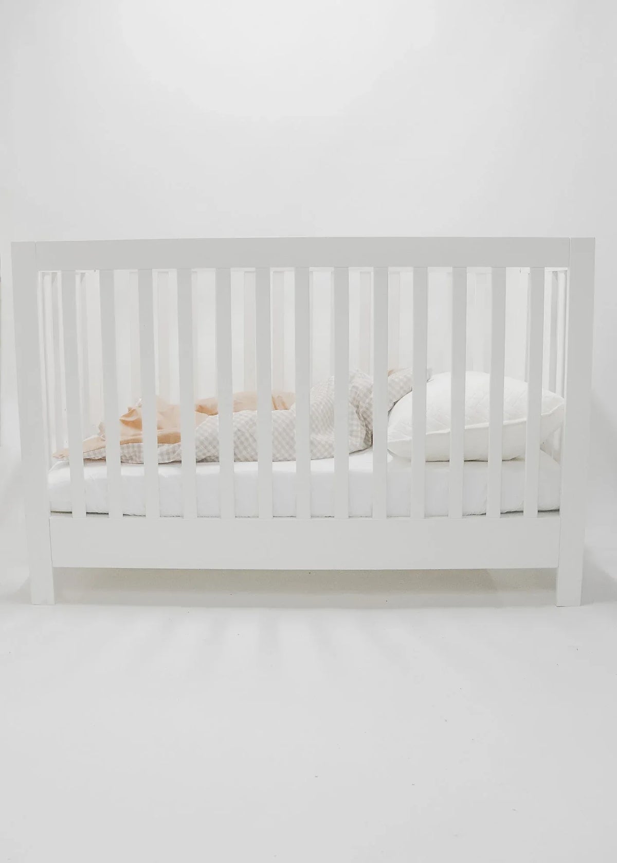 Chestnut Gingham Quilted Blanket - BIG FRENCHIES