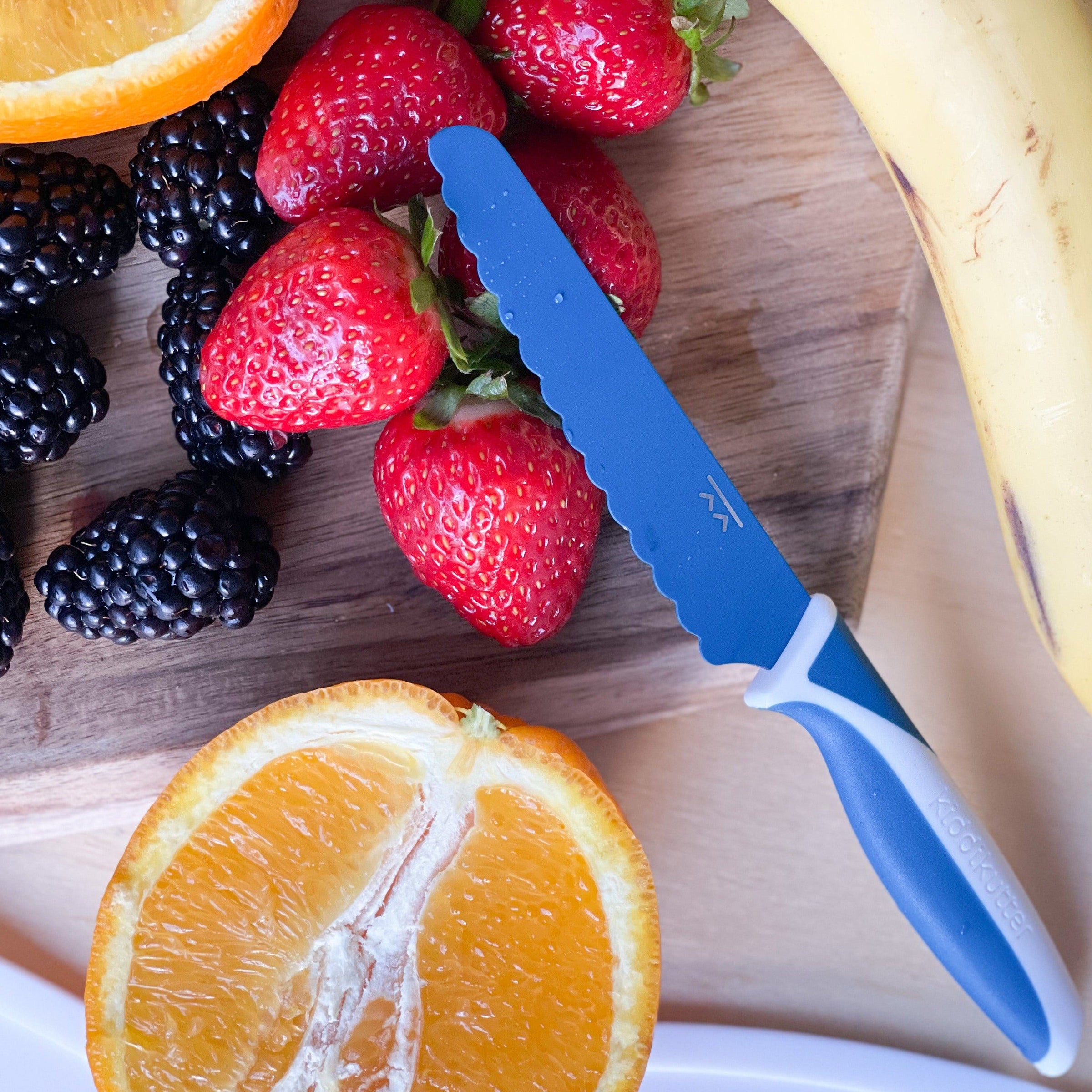 KiddiKutter Training Knife for Children 3+ (More colors available!)