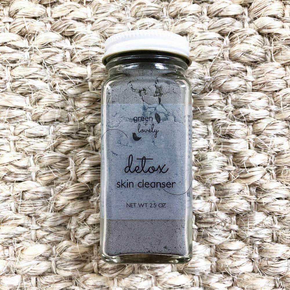 Detox Microdermabrasion Skin Cleanser /// Dry Charcoal Cleanser