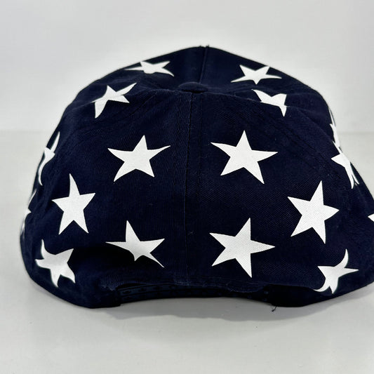 Enjoy on an American Flag print SnapBack Hat Cap Custom Embroidered