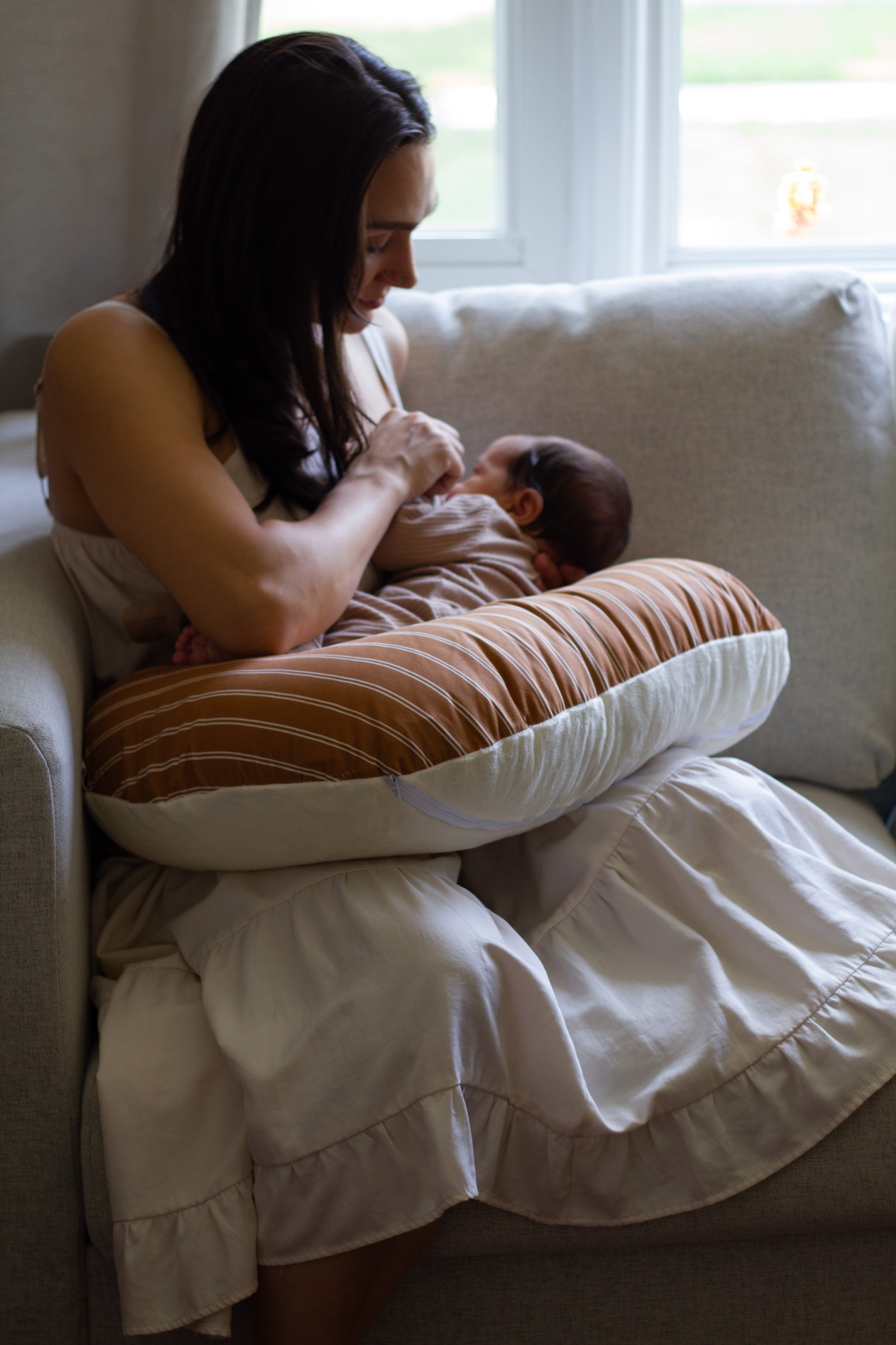 Sandstone Nursing Pillow Cover