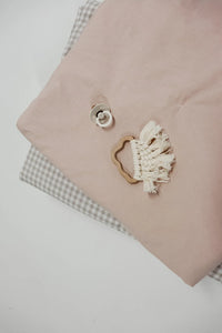 Poppy Toddler Girl Crib Quilted Blanket - BIG FRENCHIES