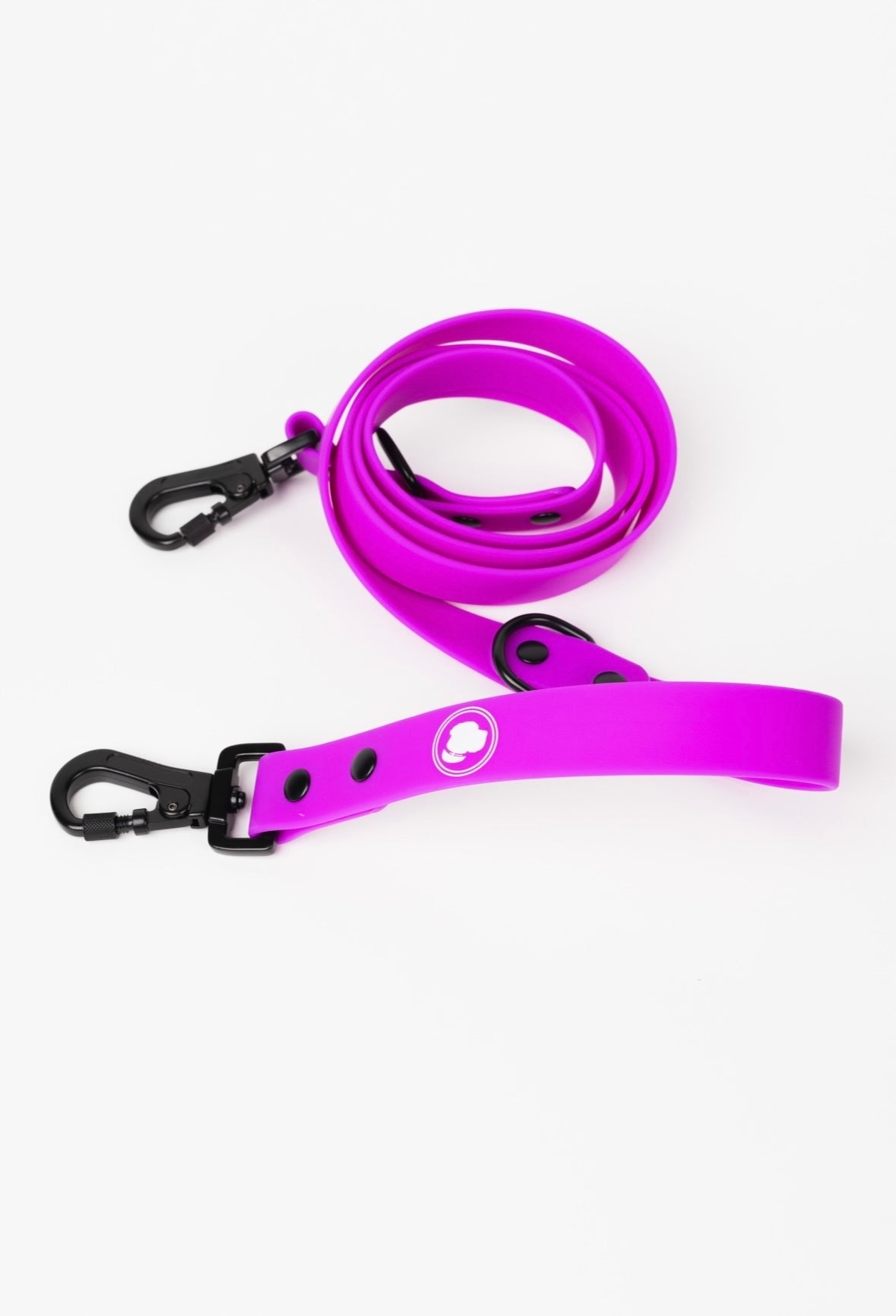 The Modern Dog Company - Electric Fuchsia Leash (Weather + Odor Resistant) - BIG FRENCHIES
