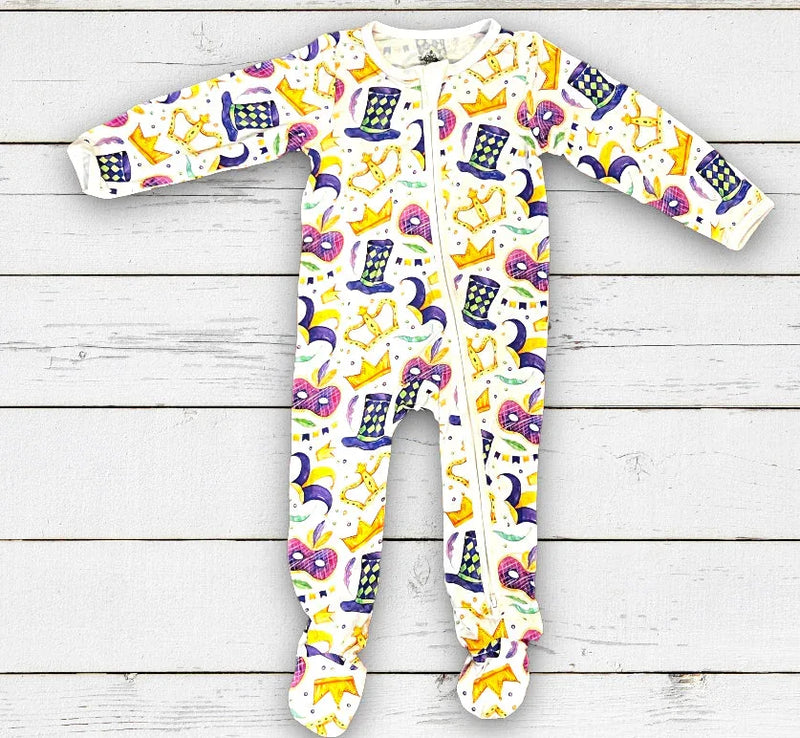 Mardi Gras Romper - BIG FRENCHIES