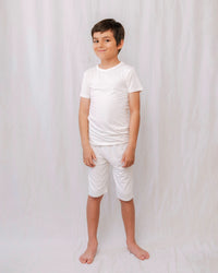 Ivory | Short Sleeve Pajamas - BIG FRENCHIES