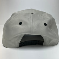 Iggy Man Mini Hog Vintage Khaki Crown Black Brim SnapBack Hat Cap with Rope Custom Embroidered