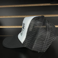 Johnny Cash Owes Me $5 Vintage Black Mesh Trucker Snapback Cap Hat Custom Embroidered