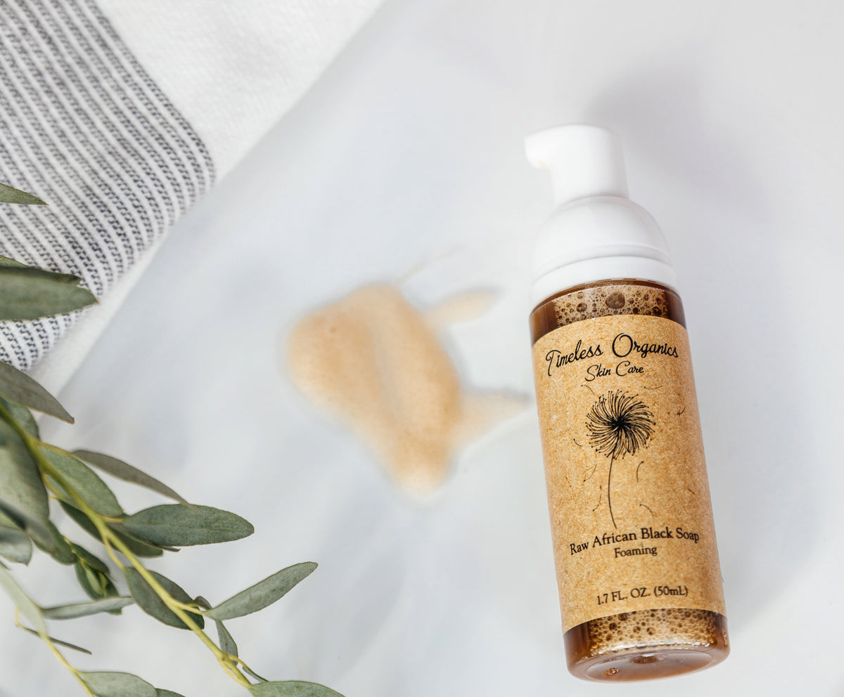Liquid RAW African Black Soap - Foaming - BIG FRENCHIES