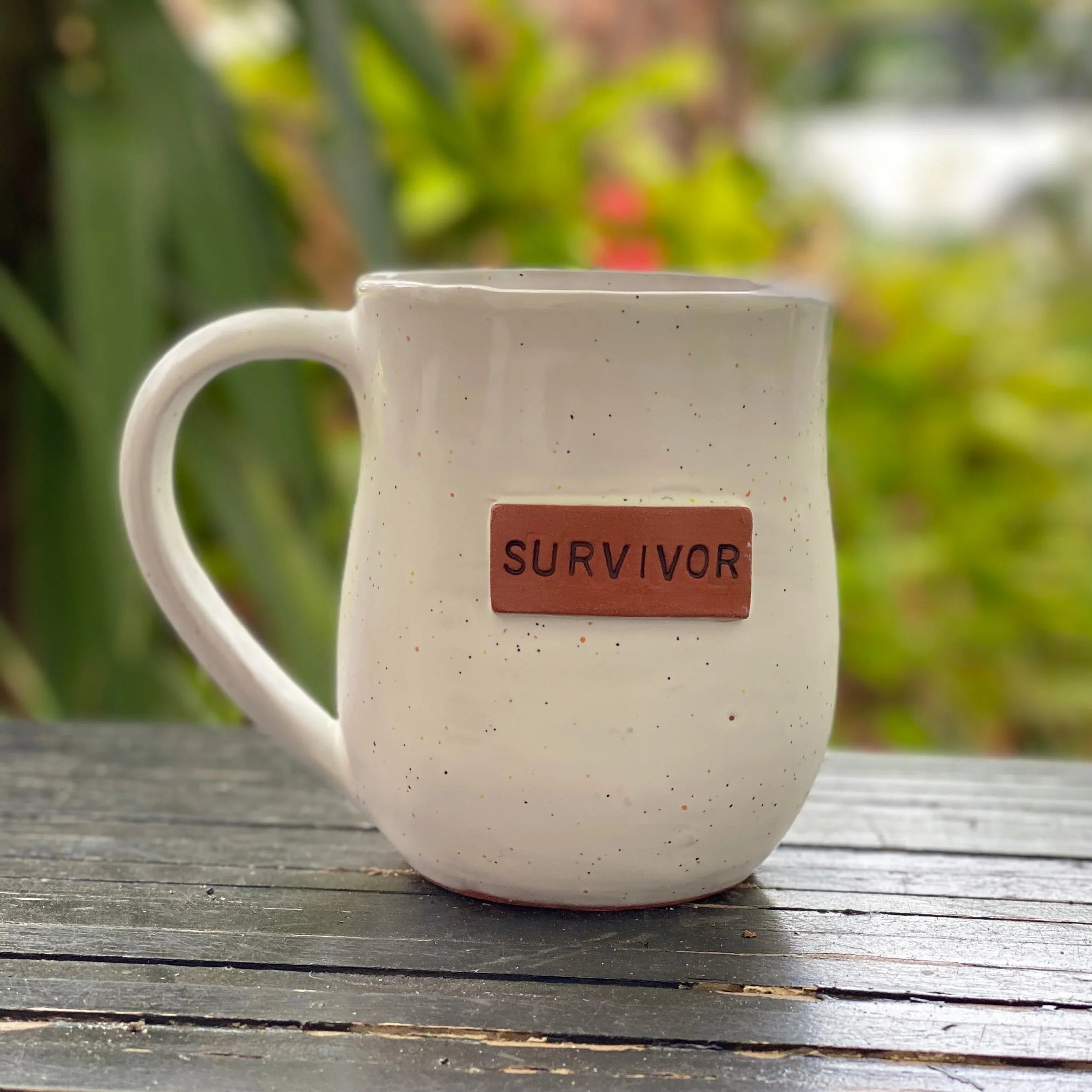 Survivor Mug - White Sprinkles - BIG FRENCHIES