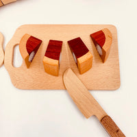 30 Pcs Wooden Fruits and Vegetables Cutting Playset - BIG FRENCHIES