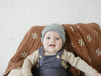 Light Grey Mebie Baby Beanie - BIG FRENCHIES